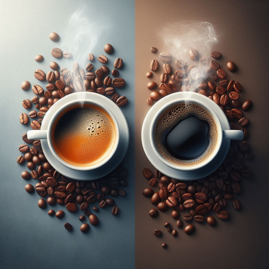 Light Roast Vs Dark Roast Coffee